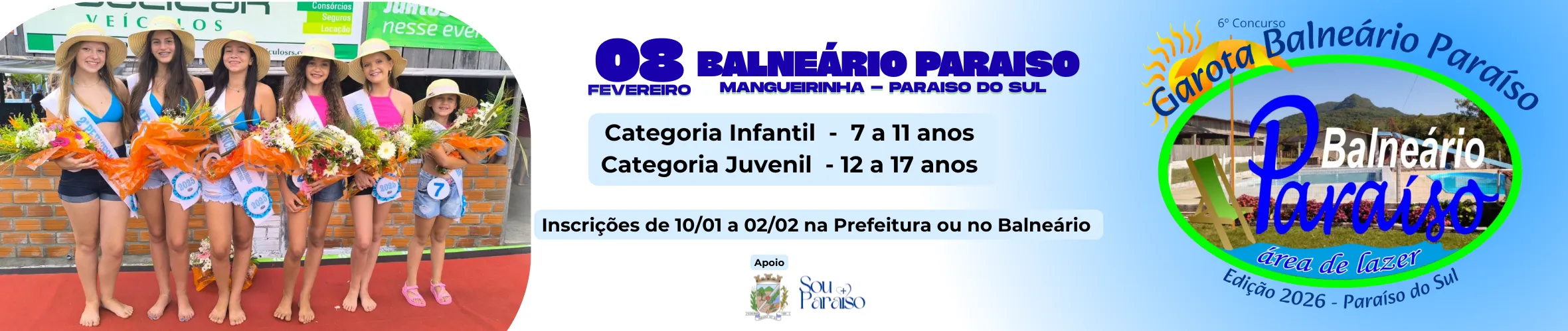 Concurso Garota Balneário Paraíso 