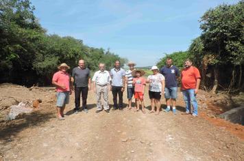 Prefeitura inaugura a 16º Ponte com recursos e mão de obra do município