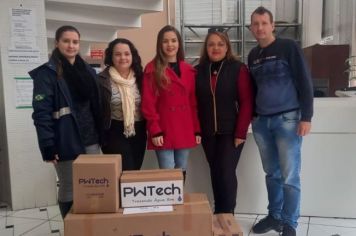 Purificador PW Tech recebido através do Governo Federal e 4º CRS