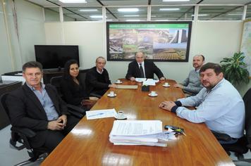 Prefeito Artur Ludwig reúne-se com o Secretário Estadual de Obras do RS