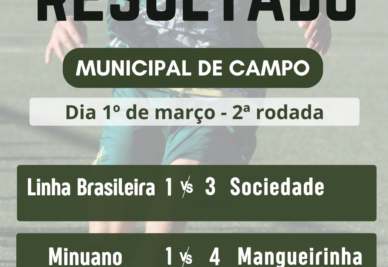 2ª rodada do Municipal movimenta Mangueirinha