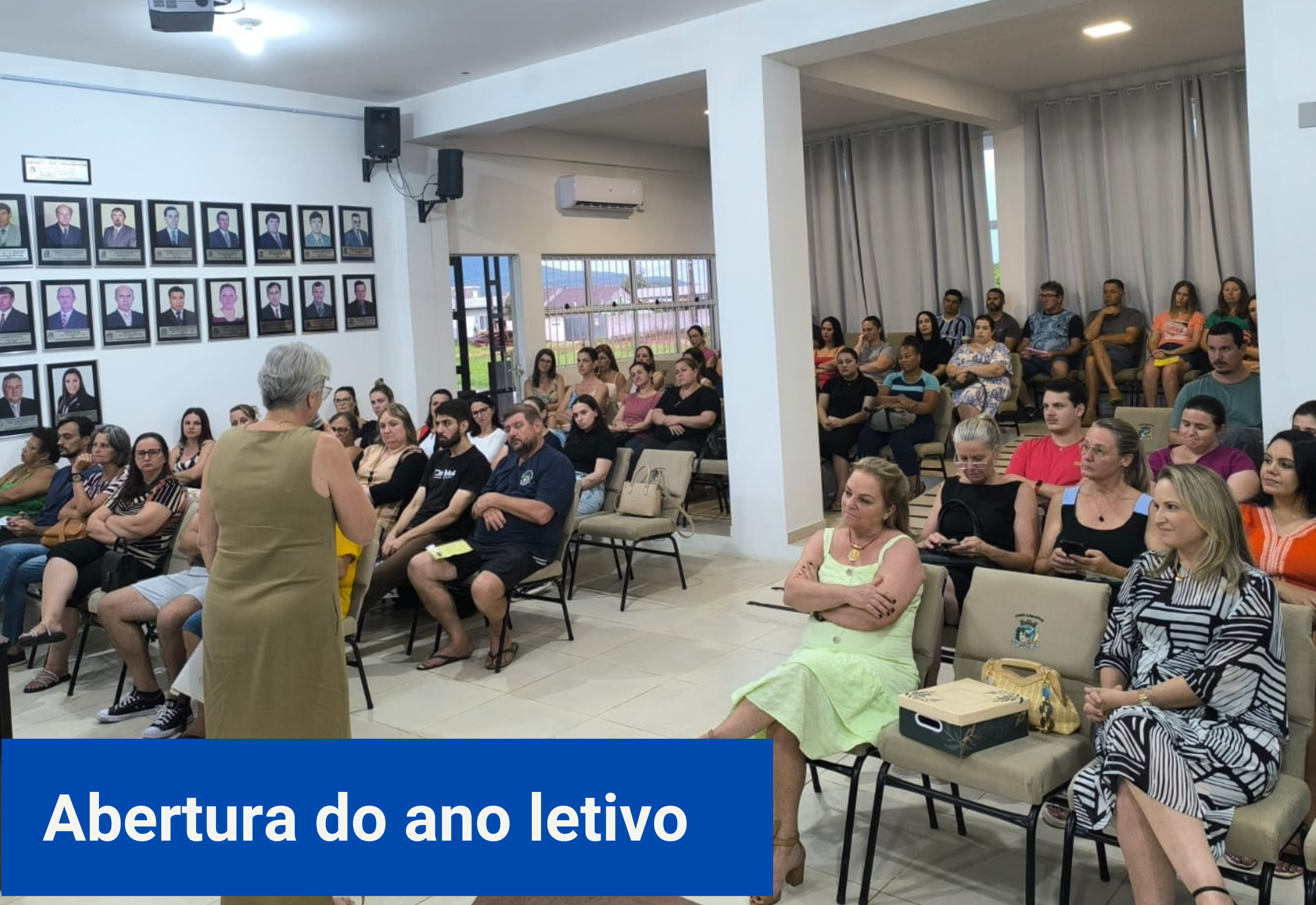 Evento marca o início do ano letivo de 2025