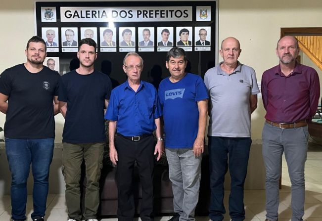 Reunião com representantes da Polícia Civil para apresentação do Sistema de Vídeomonitoramento