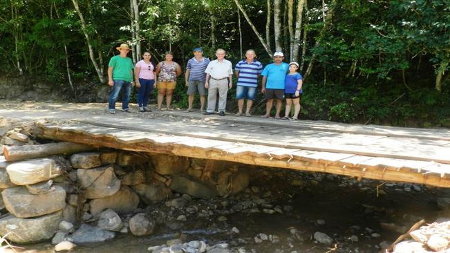 Prefeitura de Paraíso do Sul entrega nova Ponte na localidade de Linha da Fonte