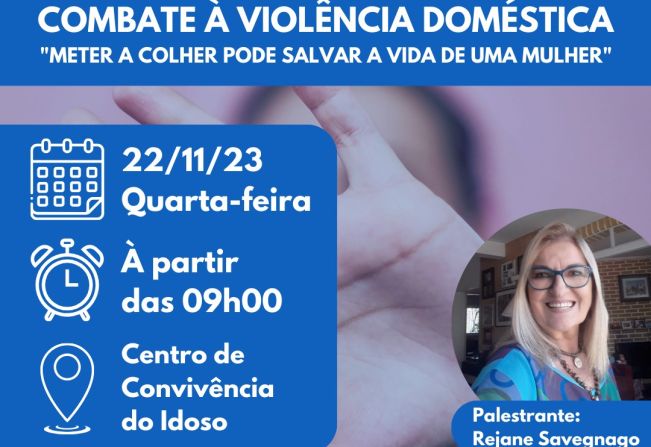 Palestra sobre Violência Doméstica: