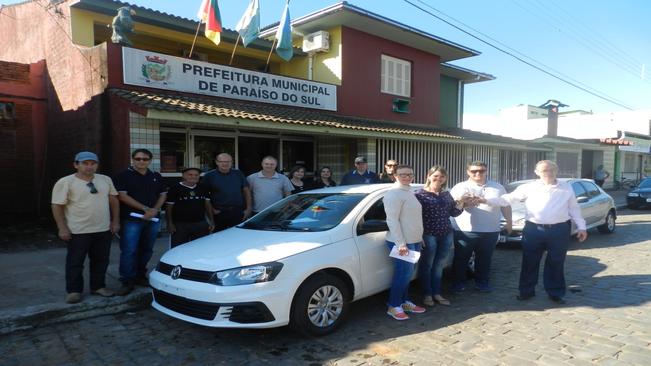 Secretaria de Saúde de Paraíso do Sul recebe mais um veículo